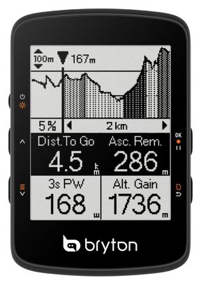 Compteur GPS Bryton Rider 460 D + Capteur cadence/Fréquence cardiaque