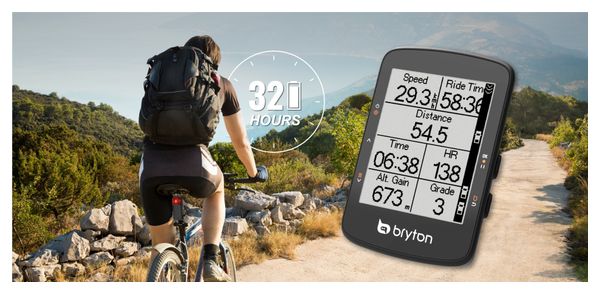 Compteur GPS Bryton Rider 460 D + Capteur cadence/Fréquence cardiaque