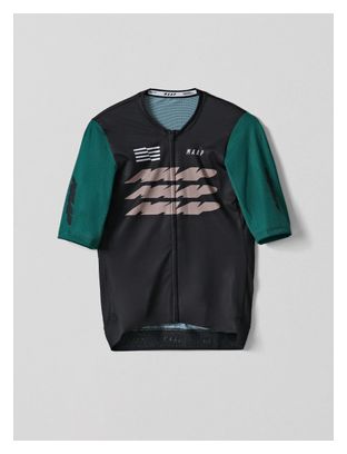 Maap Eclipse Pro Air 2.0 Short Sleeve Jersey Black/Green