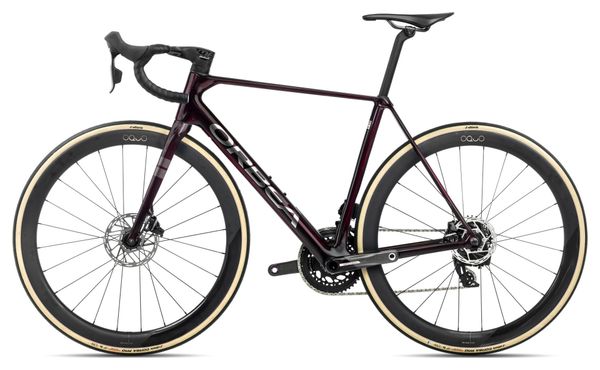 Orbea Orca M21eLTD PWR Bicicletta da strada Sram Force eTap AXS 12S 700 mm Wine Red 2025