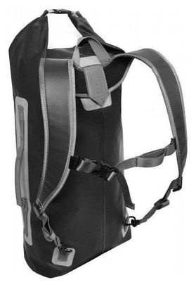 Sac à dos étanche urbain 20L PVC noir Zulupack