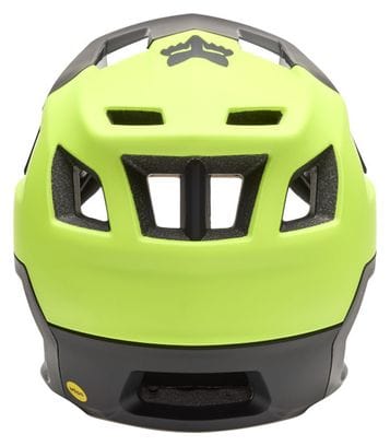 Helm Fox Dropframe Fluo Gelb