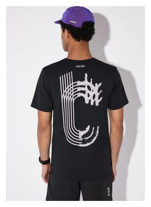 Circle Agility Run Track T-Shirt Zwart Heren