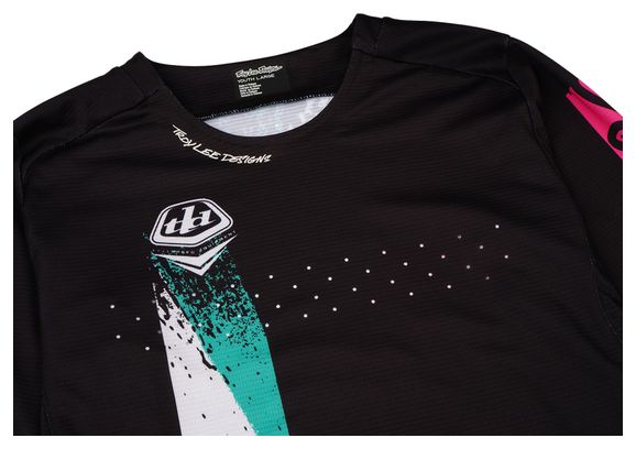 Maglia a maniche lunghe per bambini Troy Lee Designs Sprint Youth, nera