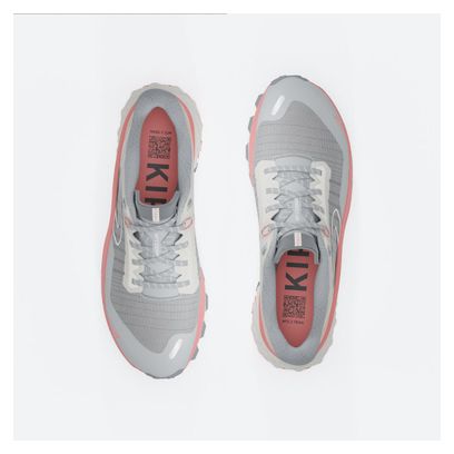 Chaussures Trail Kiprun MT Cushion 2 Gris/Rose Femme
