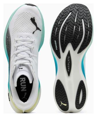Zapatillas Puma Deviate Nitro 3 Blanco/Azul Para Hombre