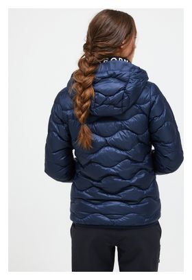 Piumino Peak Performance Helium da donna con cappuccio Blu