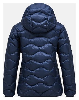 Piumino Peak Performance Helium da donna con cappuccio Blu