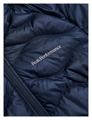 Piumino Peak Performance Helium da donna con cappuccio Blu