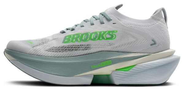 Zapatillas de running Brooks Hyperion Max 3 Blanco/Verde Hombre