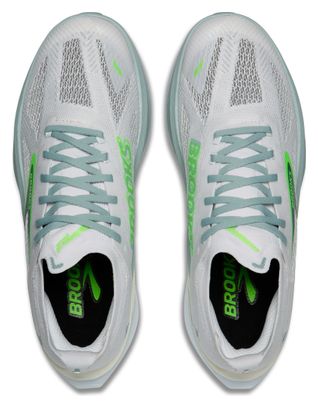 Zapatillas de running Brooks Hyperion Max 3 Blanco/Verde Hombre