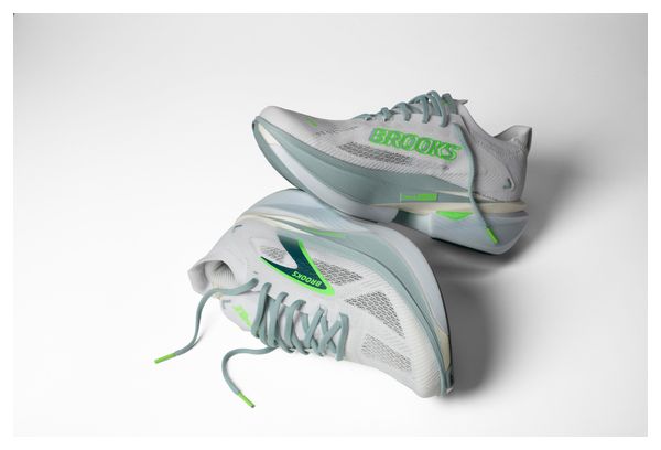 Zapatillas de running Brooks Hyperion Max 3 Blanco/Verde Hombre