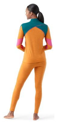 Baselayer Smartwool Classic Thermal Merinos Orange Femme
