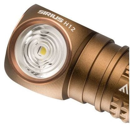 Lampe frontale Mactronic Sirius H12 Angle - 1200 Lumens-Marron