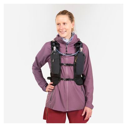 Kiprun Unisex 15L Hydratatietas + 2L Water Pocket Zwart