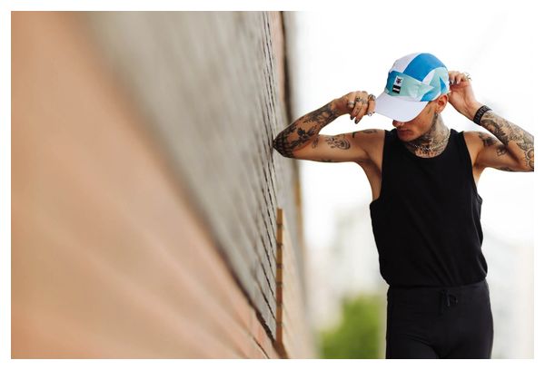 Casquette Incylence Arctic Flow Bleu/Blanc