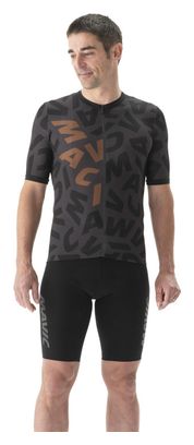 Maillot Manches Courtes Mavic Aksium Graphic Bronze/Carbone