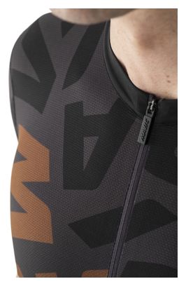 Maillot Manches Courtes Mavic Aksium Graphic Bronze/Carbone