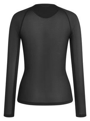 Maglia leggera a manica lunga da donna Rapha Nero