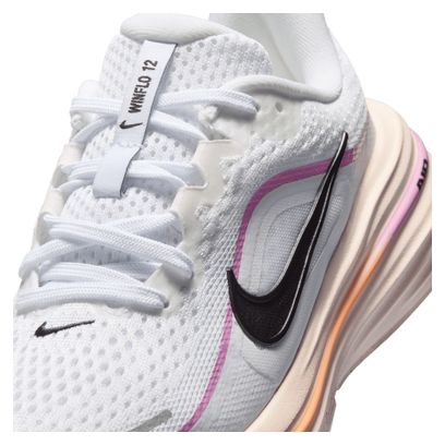 Nike Winflo 12 White/Pink Kids' Running Shoes