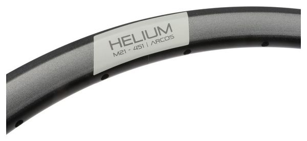 Pride Racing Helium 20" Rim (451) | 28 Holes | Disc | Black