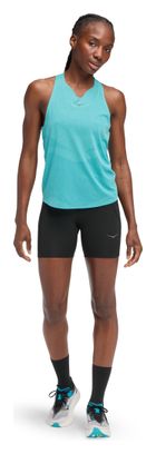 Débardeur Hoka Race Day Bleu Femme