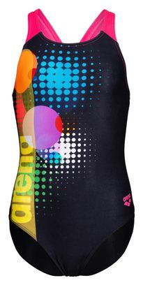 Maillot de Bain Arena Dots Noir/Multicolore Fille