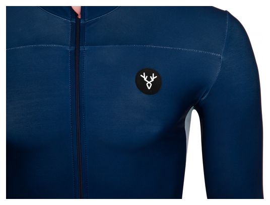 Maillot Manches Longues LeBram Bonette Bleu Coupe Ajustée