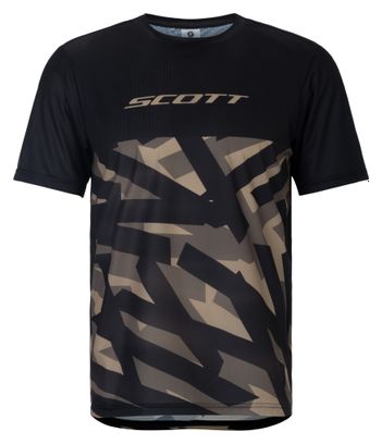 Scott Vertic LT Black Short-Sleeve Jersey