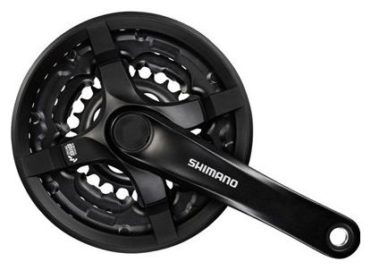 P DALIER SHIMANO FC-TY501 6/7 / 8V 175 MM BLACK (WITH PROTECTION)