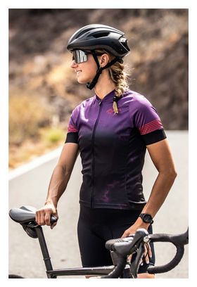 Maillot Manches Courtes Velo Rogelli Marble - Femme