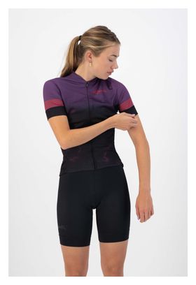 Maillot Manches Courtes Velo Rogelli Marble - Femme