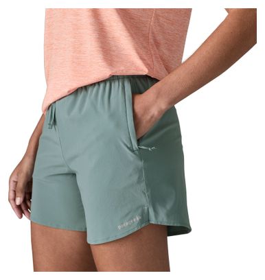 Pantalones cortos Patagonia Multi Trails 5 1/2 pulgadas azul mujer