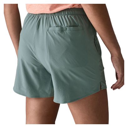 Pantalones cortos Patagonia Multi Trails 5 1/2 pulgadas azul mujer