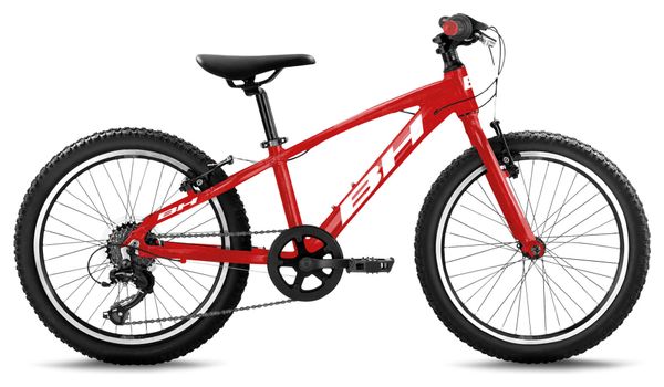 Kinderfahrrad BH Expert Junior Shimano Tourney 7V 20'' Rot/Weiß