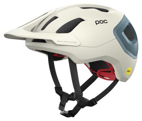 Poc Axion Race Mips Helm Wit/Blauw