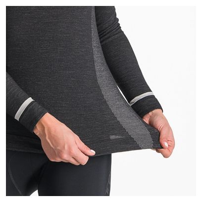 Dames Castelli Merino Seamless Baselayer Zwart