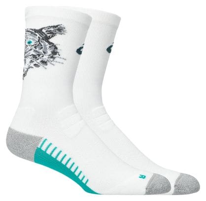 Asics Performance Run Crew Socks White/Blue