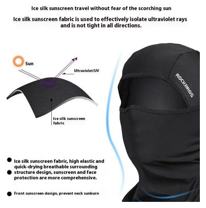 Cagoule Complet Anti-UV  Respirant