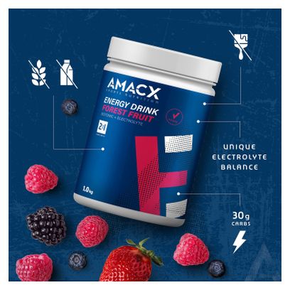 Boisson d'effort AMACX 1kg fruits des bois
