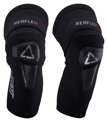 Leatt ReaFlex Hybrid Pro kniebeschermers Zwart
