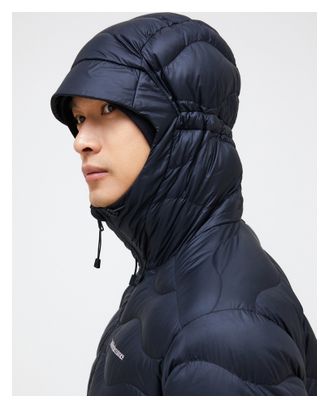 Piumino Peak Performance Helium da uomo con cappuccio Nero