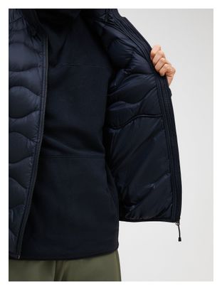 Piumino Peak Performance Helium da uomo con cappuccio Nero