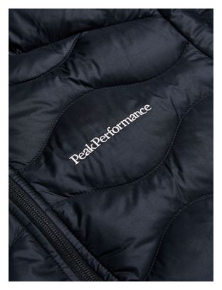 Piumino Peak Performance Helium da uomo con cappuccio Nero