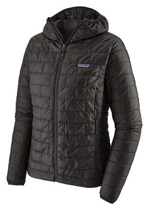 Piumino Patagonia Nano Puff Hoody Nero Donna