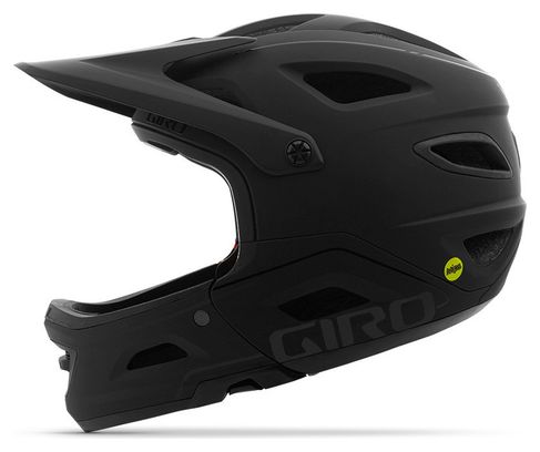 Casque avec Mentonnière Amovible Giro Switchblade Mips Noir Mat