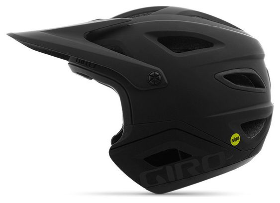 GIRO SWITCHBLADE MIPS Helm met Afneembare Kinbar Mat Zwart 2021