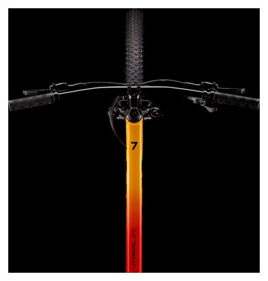 VTT Semi Rigide Trek Marlin 7 Shimano Deore 10V 29'' Rouge / Jaune 2023