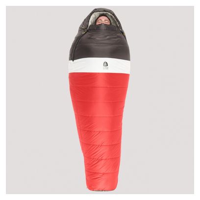 Sierra Designs Synthesis 20° Sleeping Bag Red/Dark Grey