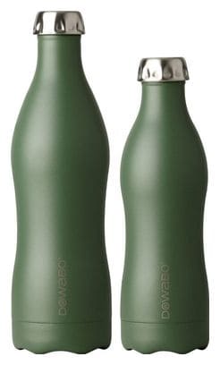 Thermos Dowabo Collection Terre à double paroi Olive - 750 ml - Vert